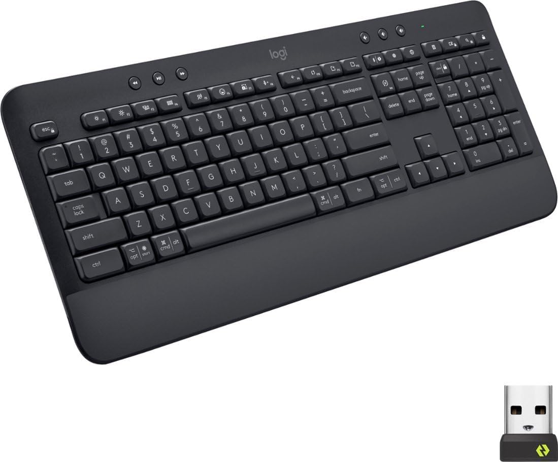 Logitech K650 Wireless Keyboard - Comfort & Style!