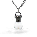 Mustard Seed Necklace for Women or Men - Faith Pendant
