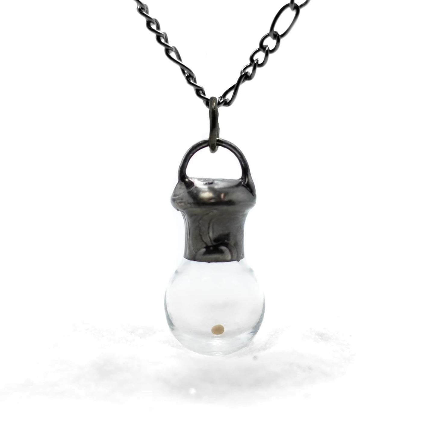 Bayou Glass Arts Mustard Seed Necklace for Faith and Style