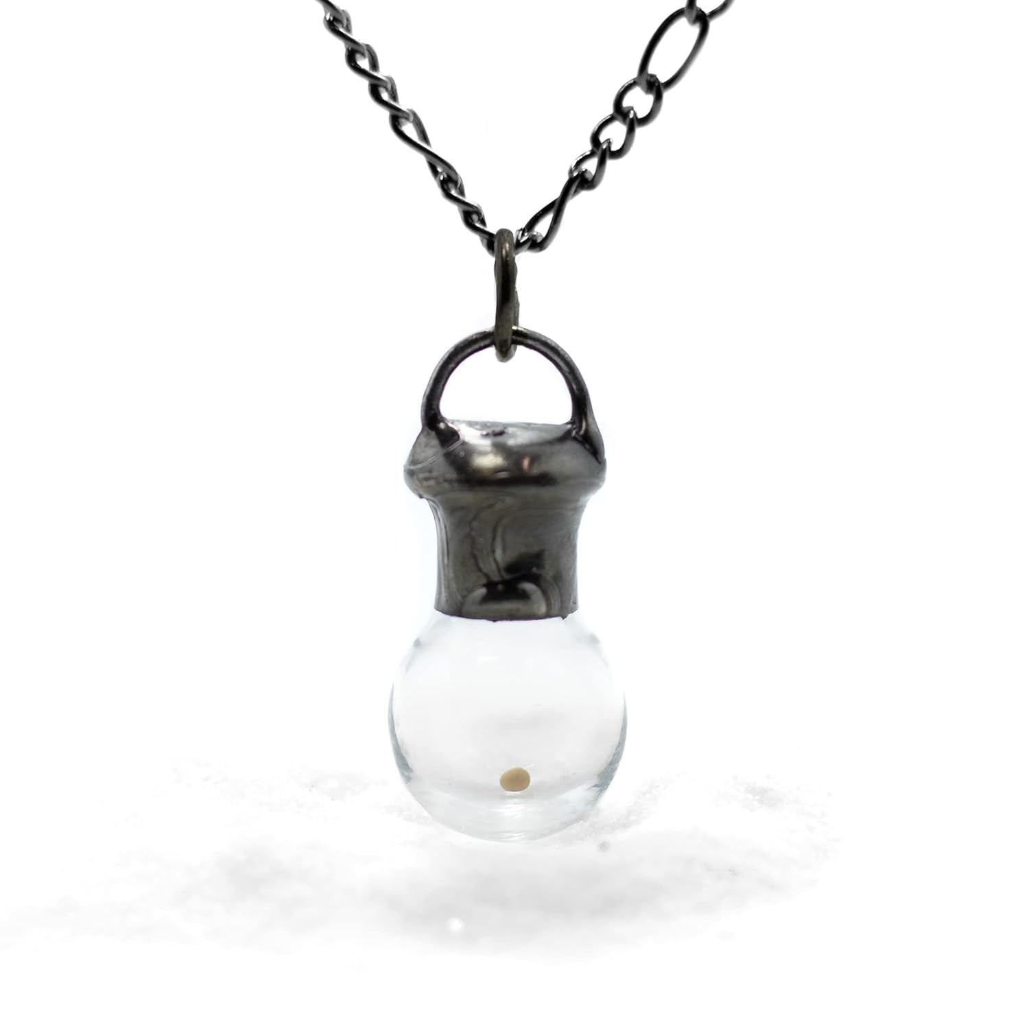 Bayou Glass Arts Mustard Seed Necklace for Faith and Style