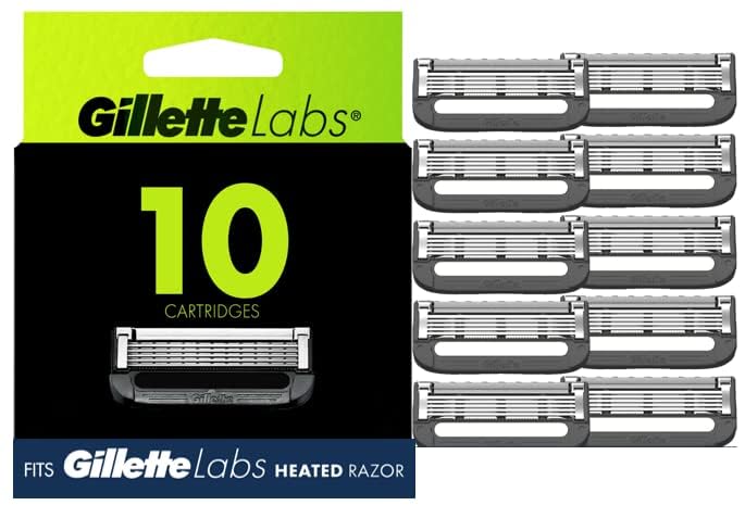 Gillette Labs Men's Razor Blade Refills for Smooth Shaving
