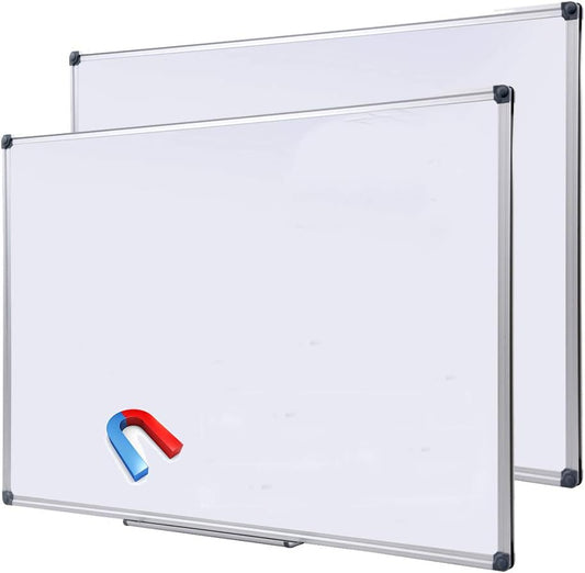 Large Magnetic Dry Erase Board 48 x 36 for Home Office Use