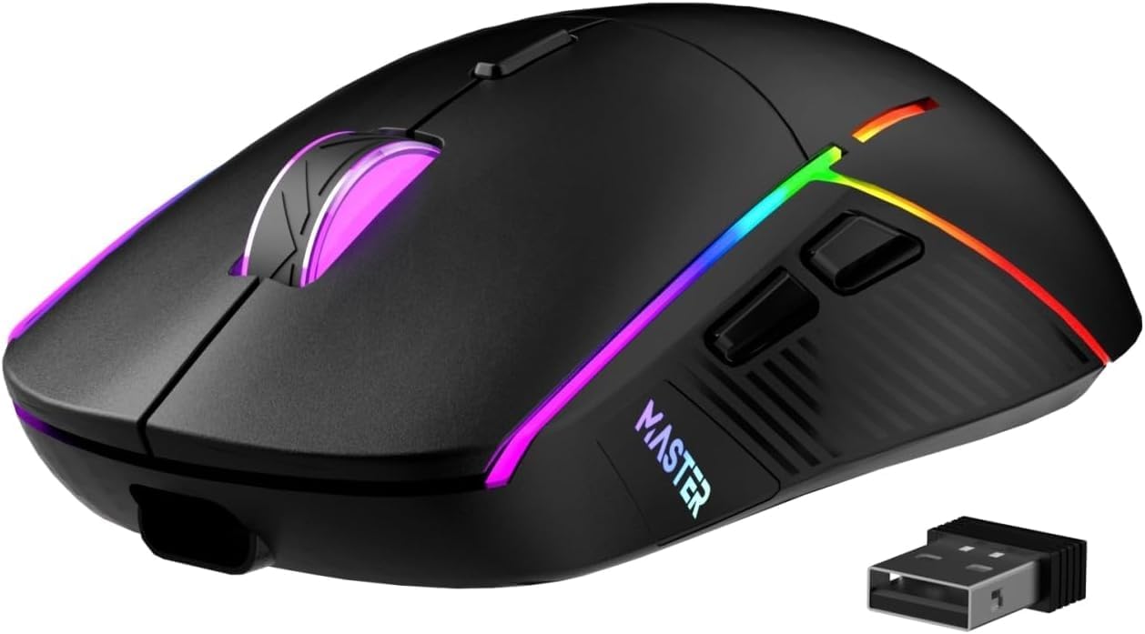 FFJ 3-in-1 Wireless Gaming Mouse: 24K DPI Precision