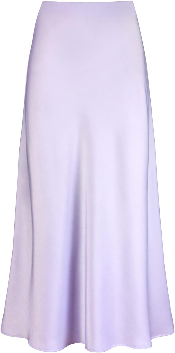 Women's Satin High Waisted Maxi Skirts for Every Occasion