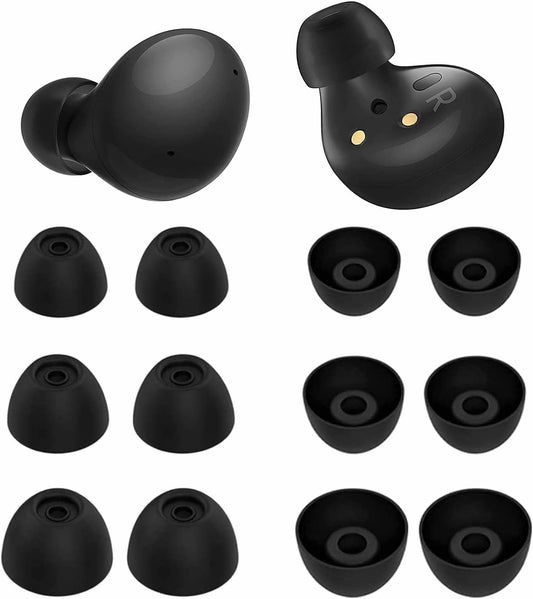 Custom Fit Galaxy Buds 2 Tips - S/M/L Silicone Wing Tips for Perfect Comfort
