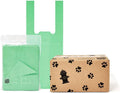 Extra Large Tie-Handle Doggy Waste Bags, 700 Pack - Strong Leakproof