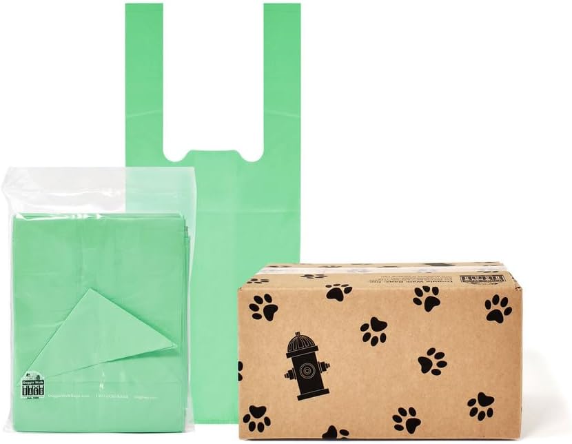700 Extra Large Strong Doggy Waste Bags with Easy Tie-Handles