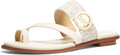 Michael Kors Vera Flat Thong Sandal - Signature Logo Charm