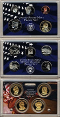 2008 S U.S. Mint 14 coin Clad Proof Set In OGP Proof - Low Mintage