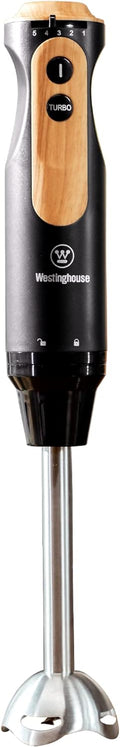 Westinghouse 5-Speed Immersion Blender - Turbo Power for Versatile Blending