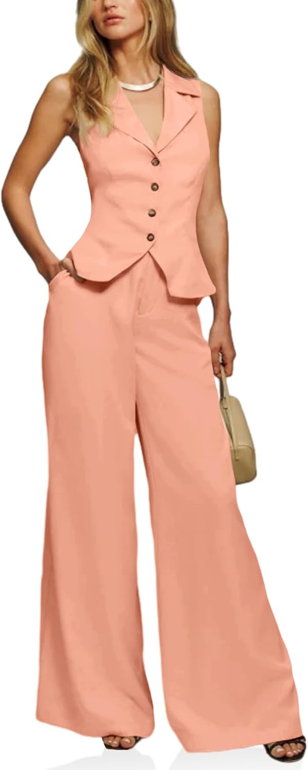 Cicy Bell Womens Vest Sets Summer 2 Piece Outfits for Style