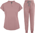 niaahinn Scrubs Set for Women Nurse Jogger Suit - Comfortable, Modern