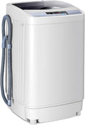 RELAX4LIFE Full-Automatic Washing Machine 12 LBS - Compact Washer