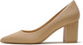 JOY IN LOVE Pumps for Women Chunky Heels Comfortable Block Heel Work 6