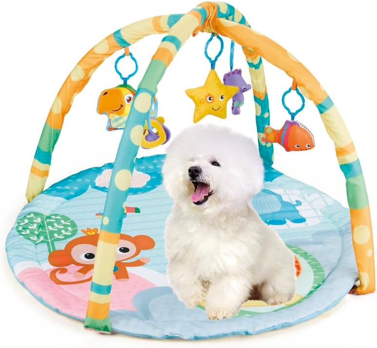 Puppy Play Gym - Interactive Sensory Mat for Dogs & Cats
