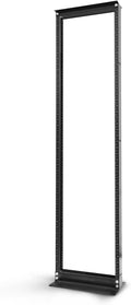 45U 7ft 2 Post Open Frame Server Rack - 900LB Capacity