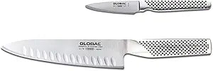 Global 2 Piece Knife Set for Precision Cooking and Prep Tasks