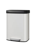 Garvee 16 Gallon Metal Trash Can with Lid for Kitchen Use