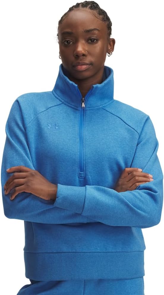 Under Armour womens Rival Fleece Half Zip for Cozy Comfort