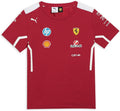 Kids' Scuderia Ferrari Team Tshirt 2025 - Red Youth Fan Tee
