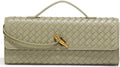 Trendy Woven Evening Clutch Purse for Women - Cute Underarm Shoulder