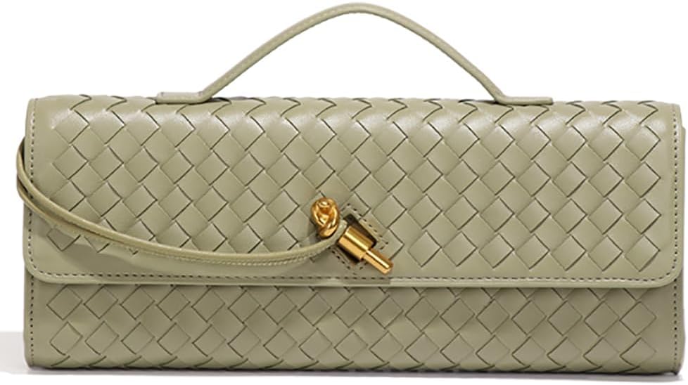 Trendy Woven Evening Clutch Purses for Women - Cute Handbag