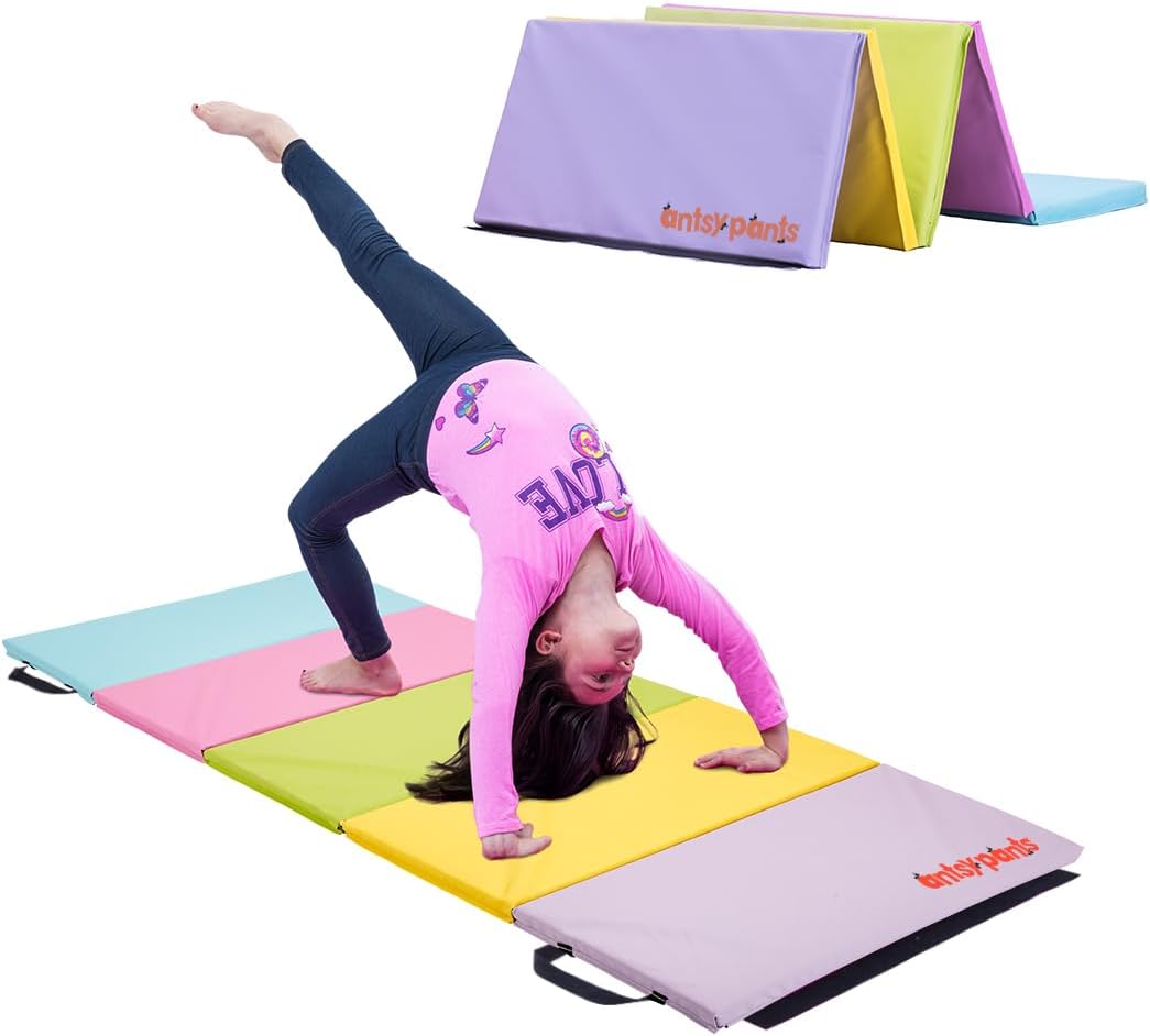 Tumbling Mat for Kids - Foldable, Easy to Clean, Portable Fun