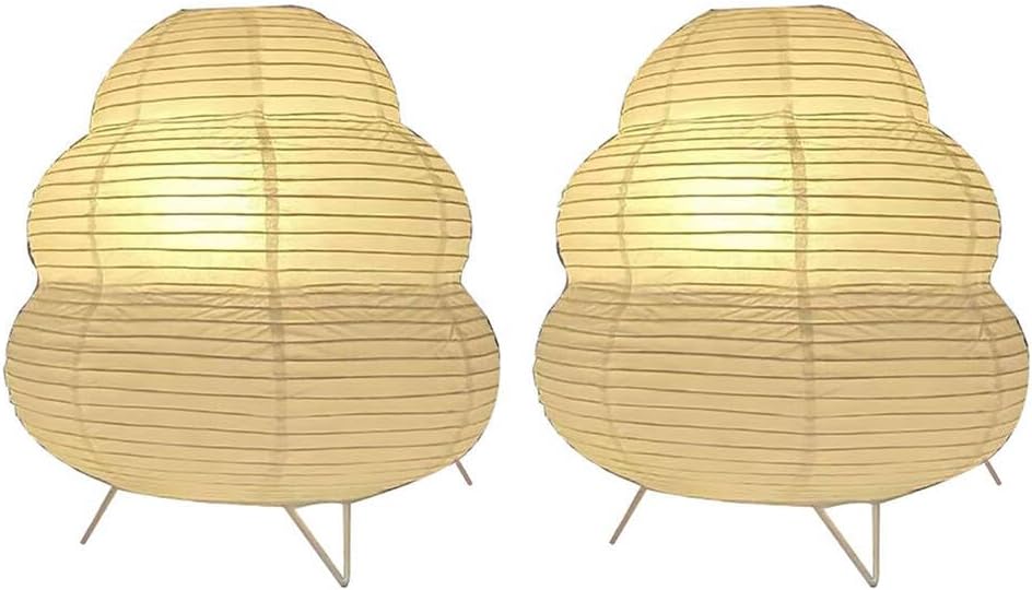 Stylish 2 Pack Bedside Table Lamp for Modern Room Decor