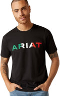 ARIAT Men's Buckaroo T-Shirt Buckhorn - Soft Everyday Tee T-Shirts