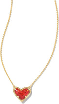Ari Heart Adjustable Length Pendant Necklace for Women - Fashion