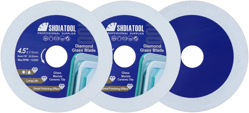 Ultra-Thin Diamond Glass Cutting Disc Bundle