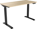 Hanover 47x24-Inch Easy Assembly Sit Stand Desk - Ergonomic Adjustable