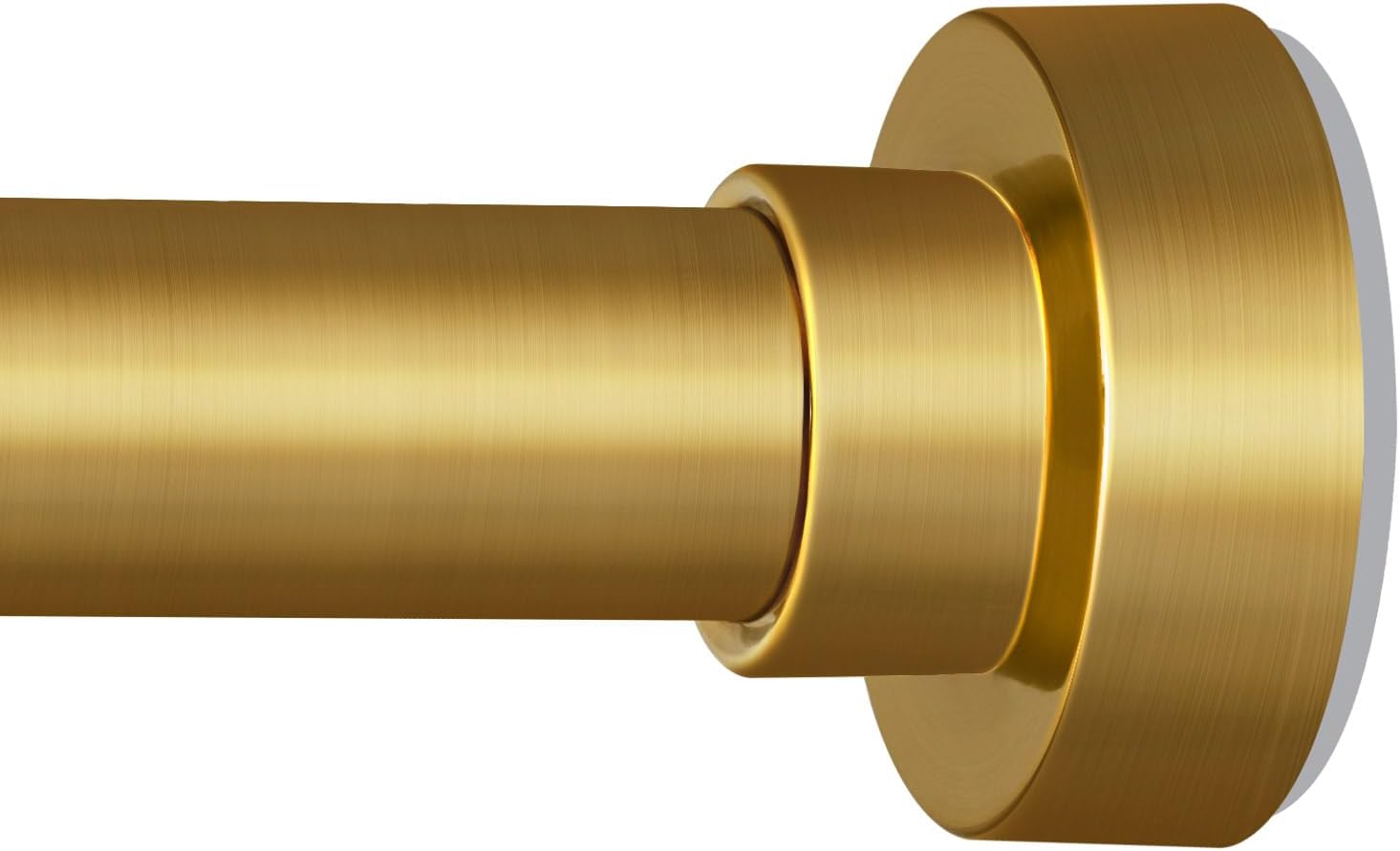 Non-Slip Rust-Proof YNL Tension Rod 34-82, Brushed Gold