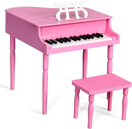 HONEY JOY Classical Kids Piano - 30-Key Mini Grand Piano