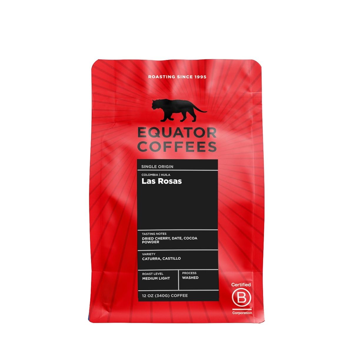 Colombia Las Rosas Whole Bean Coffee - Light & Balanced Roast