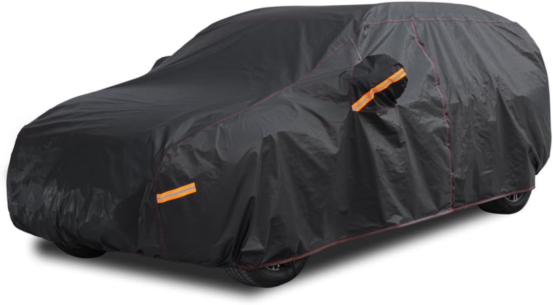 6 Layer Heavy Duty SUV Car Cover for All Weather Protection