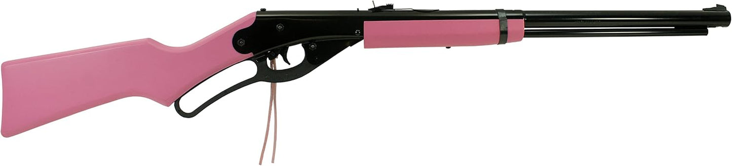 Daisy MFG Pink BB Air Rifle - Classic Style with Adjustable Sights