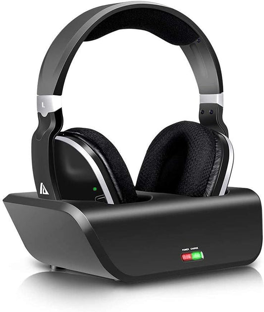 MONODEAL Wireless TV Headphones: 100ft Range, 20H Battery