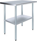 24 in. x 36 in. Stainless Steel Work Table - NSF Ready Utility Table