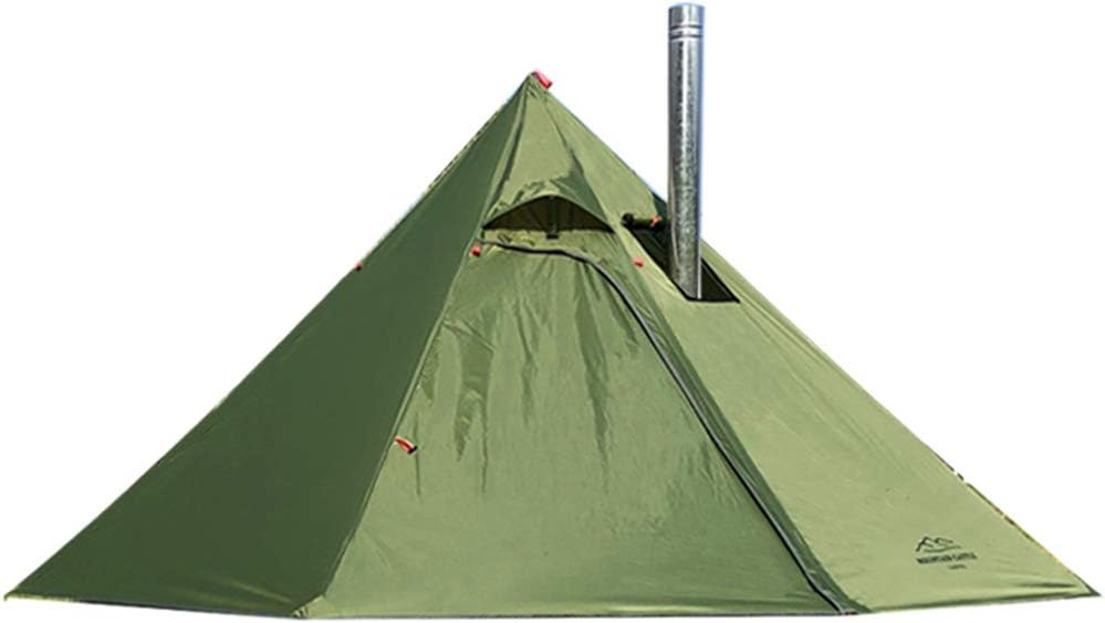 3-Person Tipi Hot Tent: Lightweight & Fire Retardant