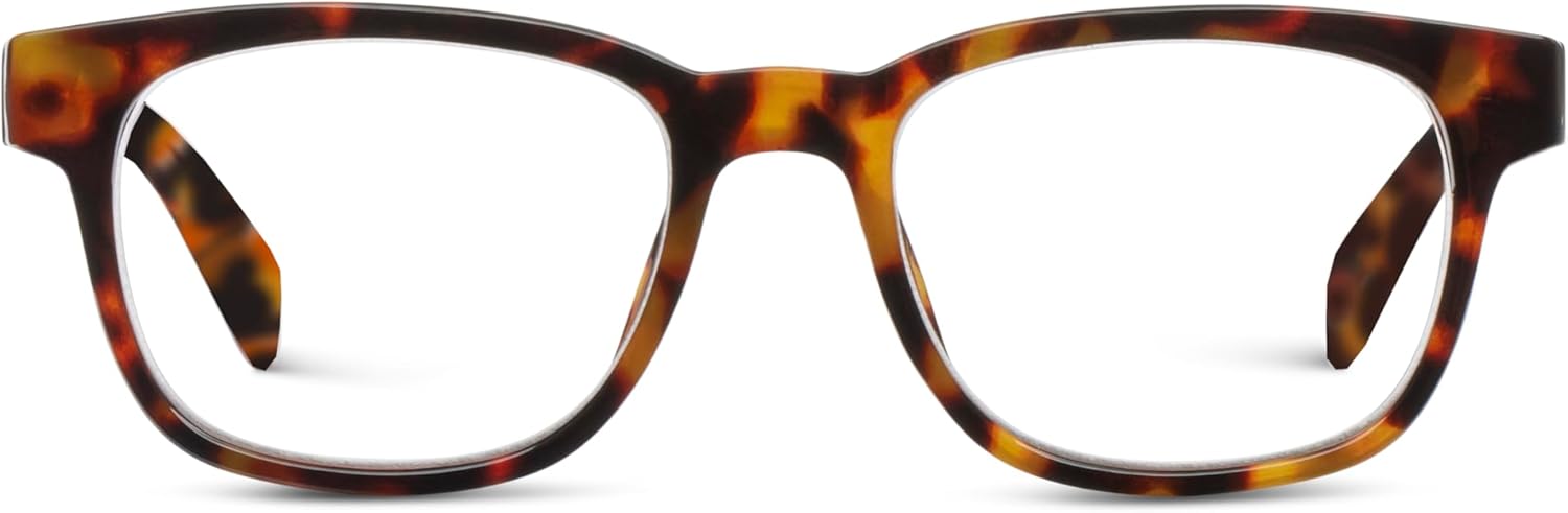 Peepers Kent Soft Square Blue Light Blocking Reading Glasses