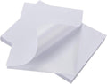 BESTEASY Sticker Paper 8.5 in x 11 in Full Sheet Labels - 500 Pack