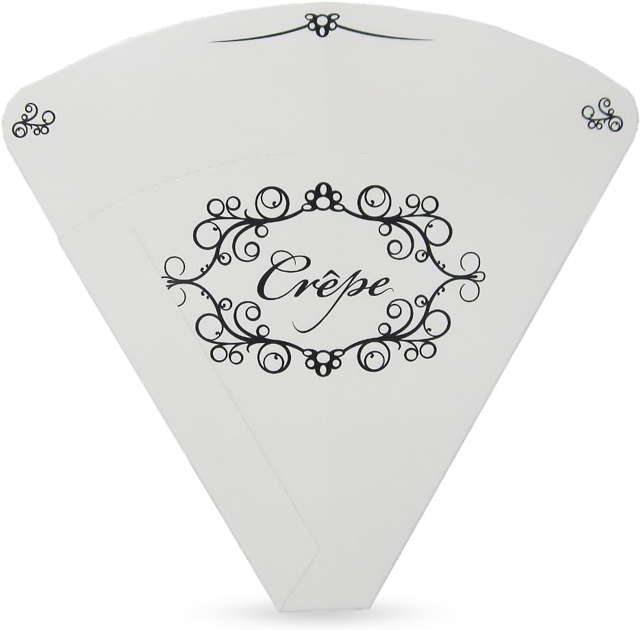 Delicate Victorian French Crepe Holders - Pack of 100