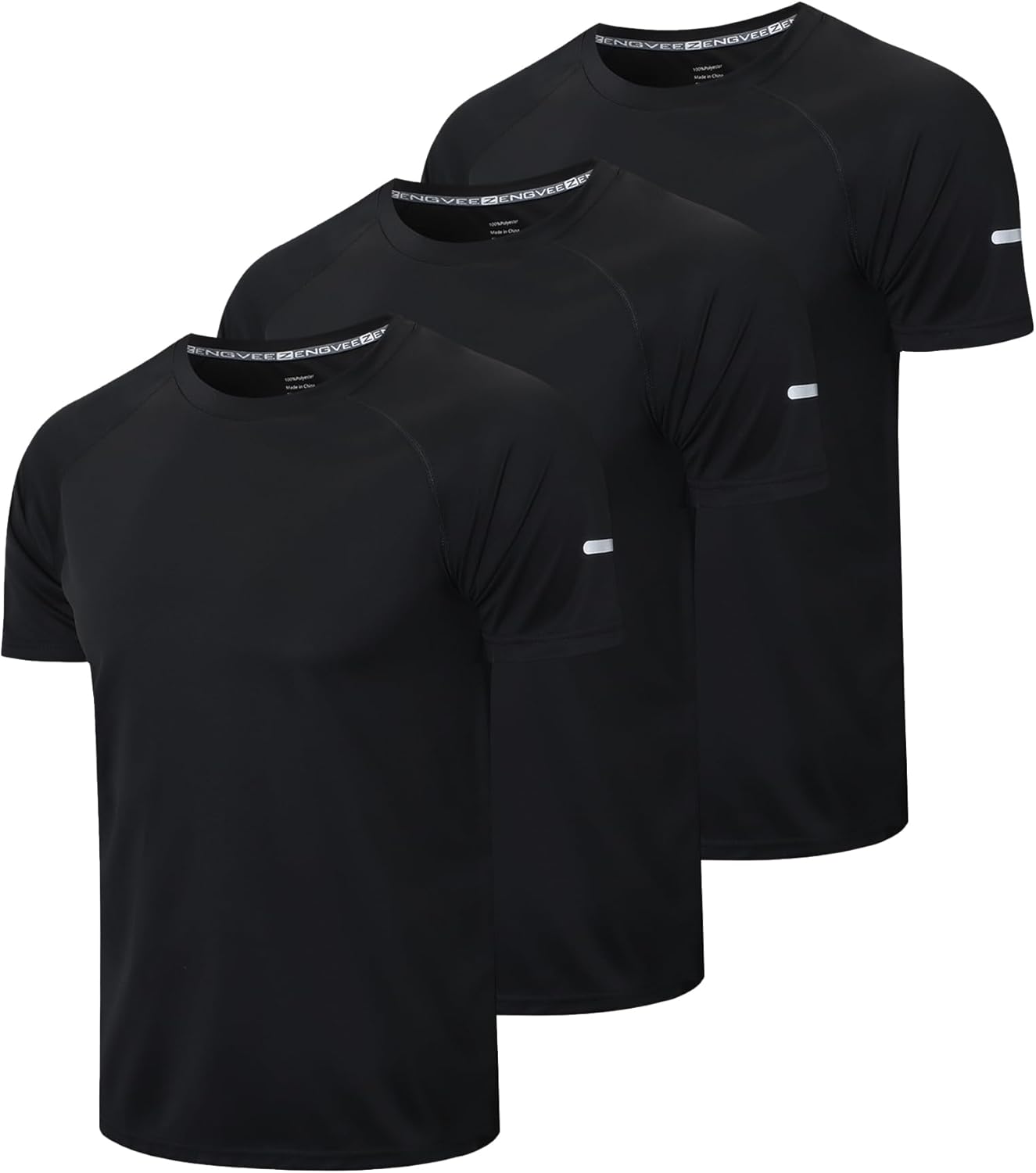 frueo Men's Quick Dry Workout Shirts for All-Day Athletic Wear