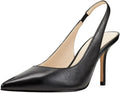 Womens Slingback Pointed Toe Stiletto Pumps - Slip-on High Heels
