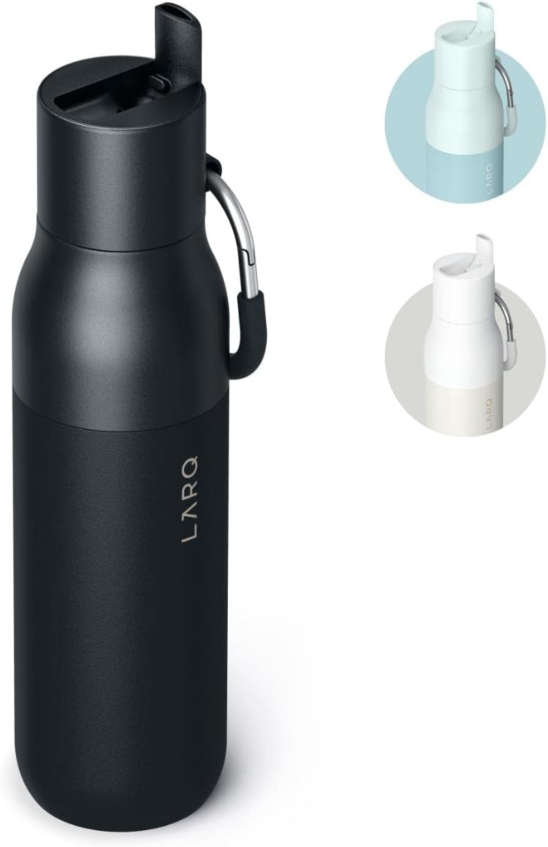 LARQ Bottle Flip Top 25 oz - Insulated Stainless Steel Water Bottle