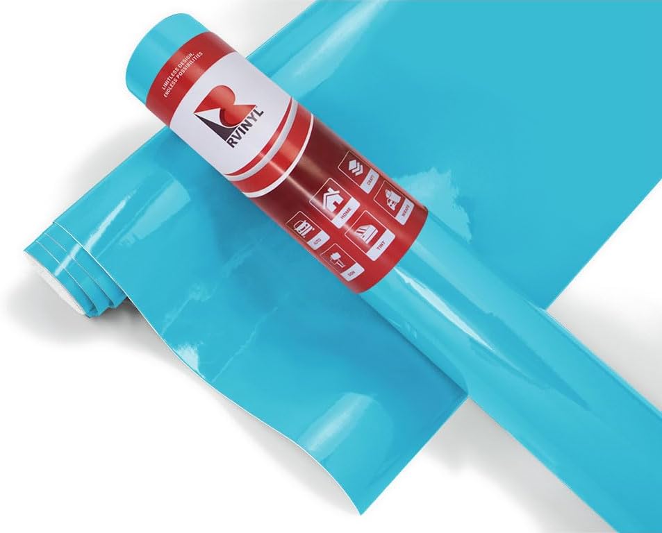 3M 2080 G77 Gloss Sky Blue Vinyl Wrap Film for Cars & More