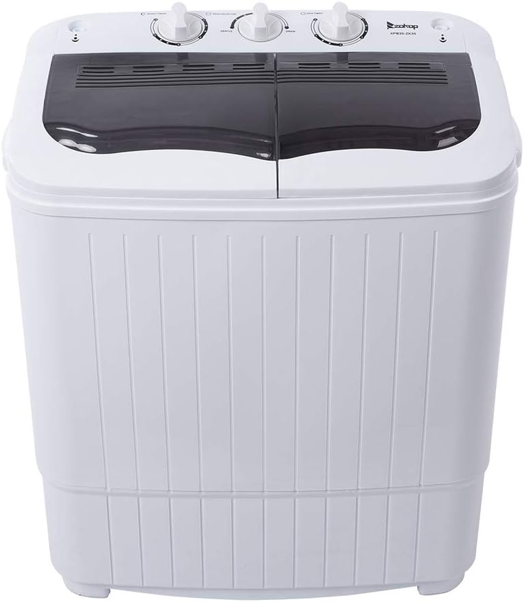 Vasitelan Compact Mini Twin Tub Washing Machine for Easy Laundry