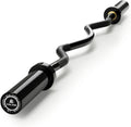LIONSCOOL EZ Curl Bar 4ft/4.9ft/6ft - Comfortable Curved Shaft