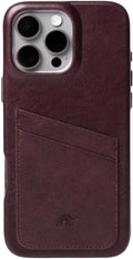Premium Handcrafted Portfolio Leather Case for iPhone 13 Pro - Slim